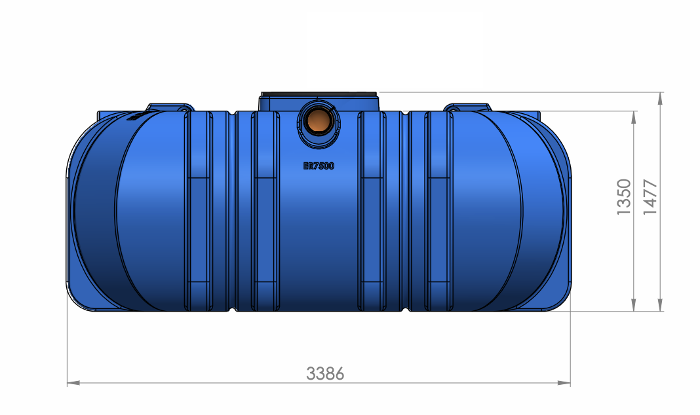 Cisternă EasyRain 7500 l (1)