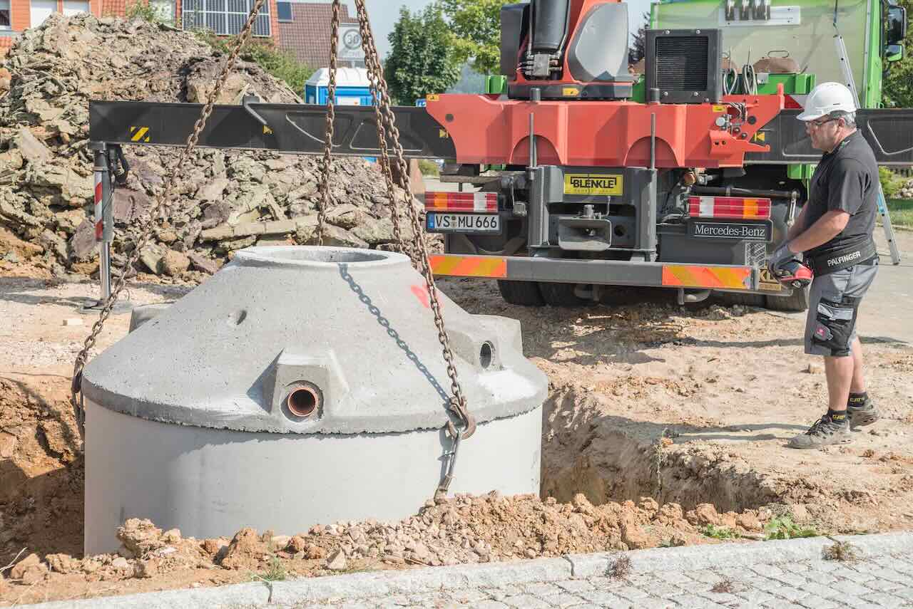Einbau-Beton-Zisterne Einbau-Beton-Zisterne