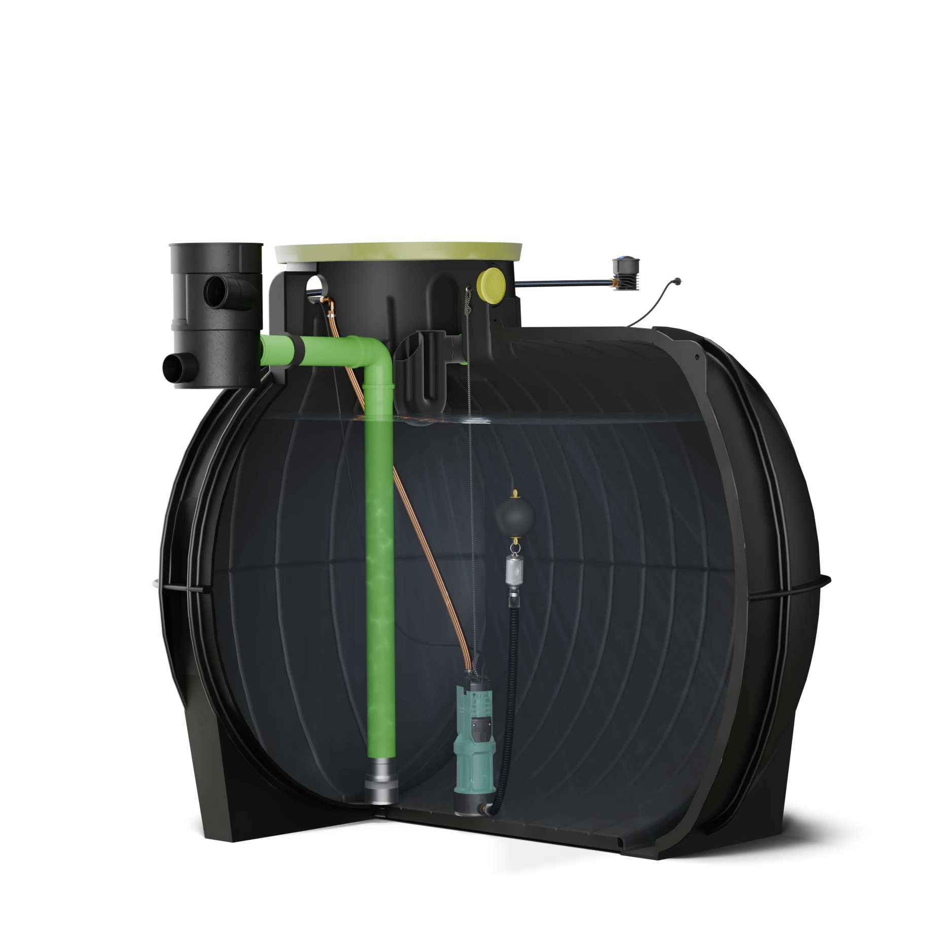 Schnittansicht – WISY 100, begehbar