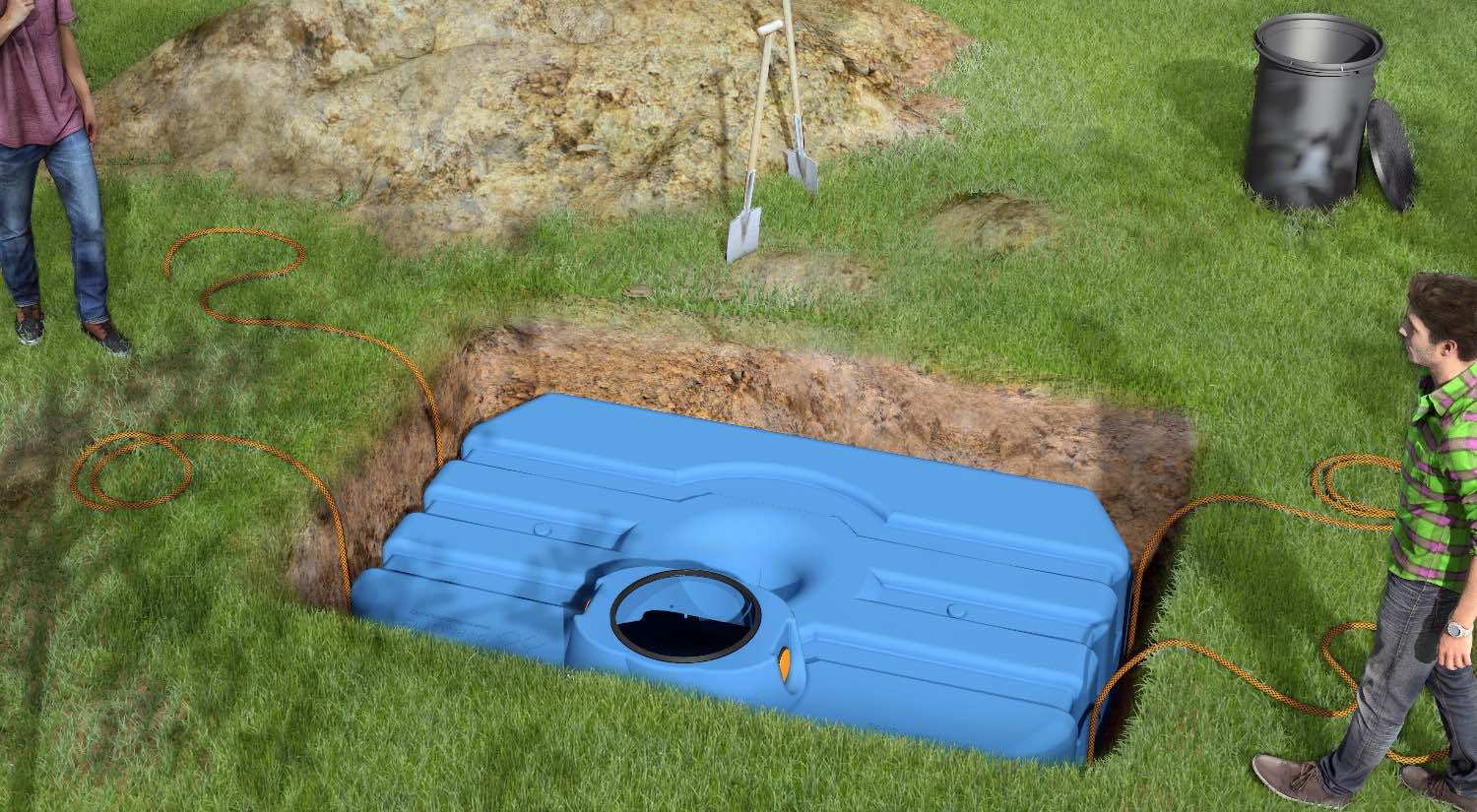 Cisterna EasyRain 3000 l (3) Cisterna EasyRain 3000 l (3)