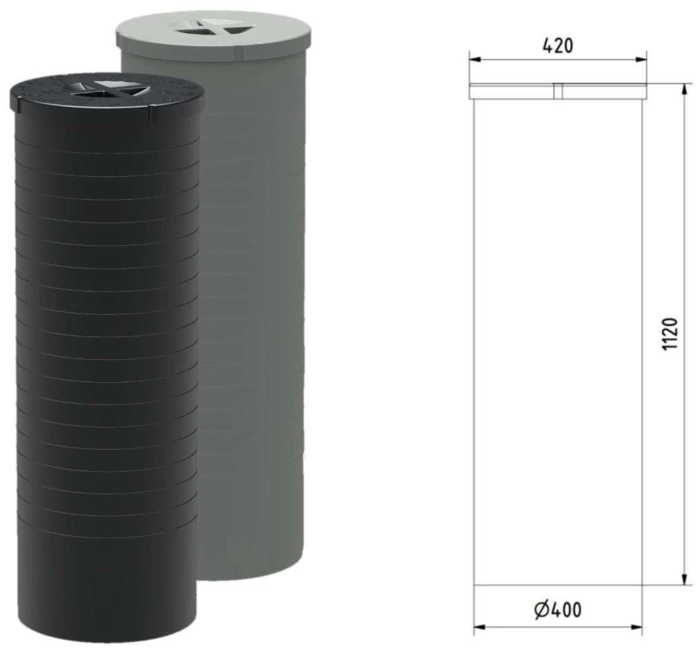 350 Liter Kellertank