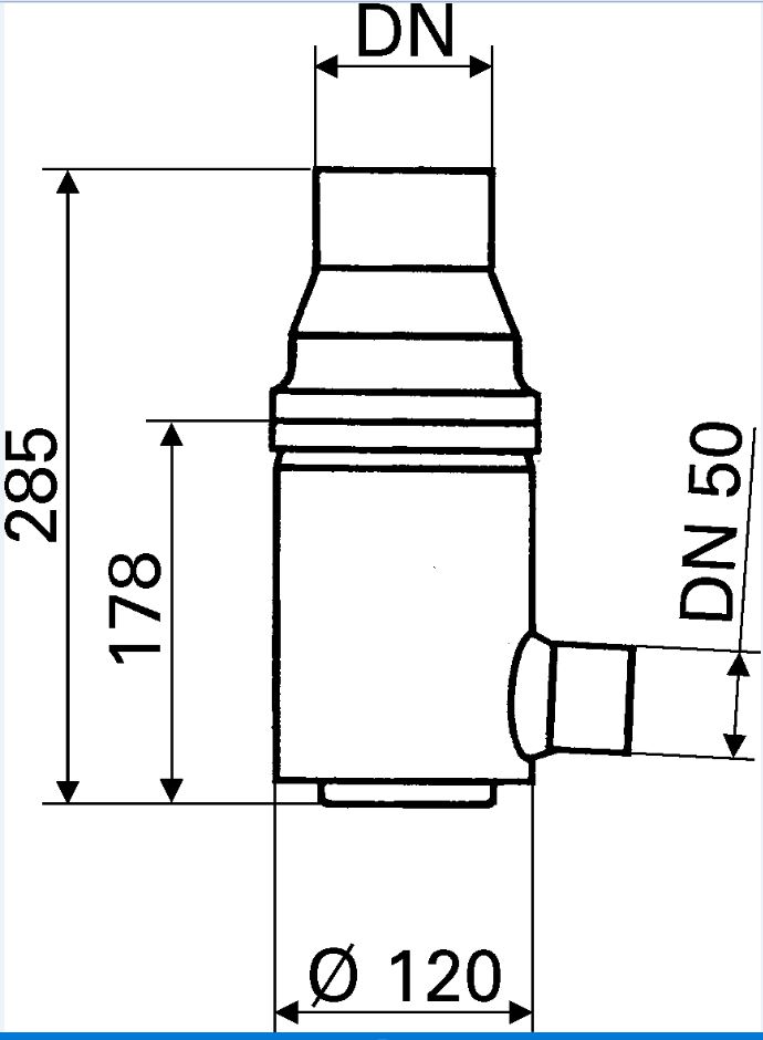 Colector de acero inoxidable para aguas pluviales de jardínGRS WISY 157XX