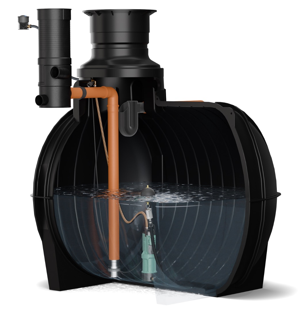 5.000 l RTMO - Komplettanlage Garten