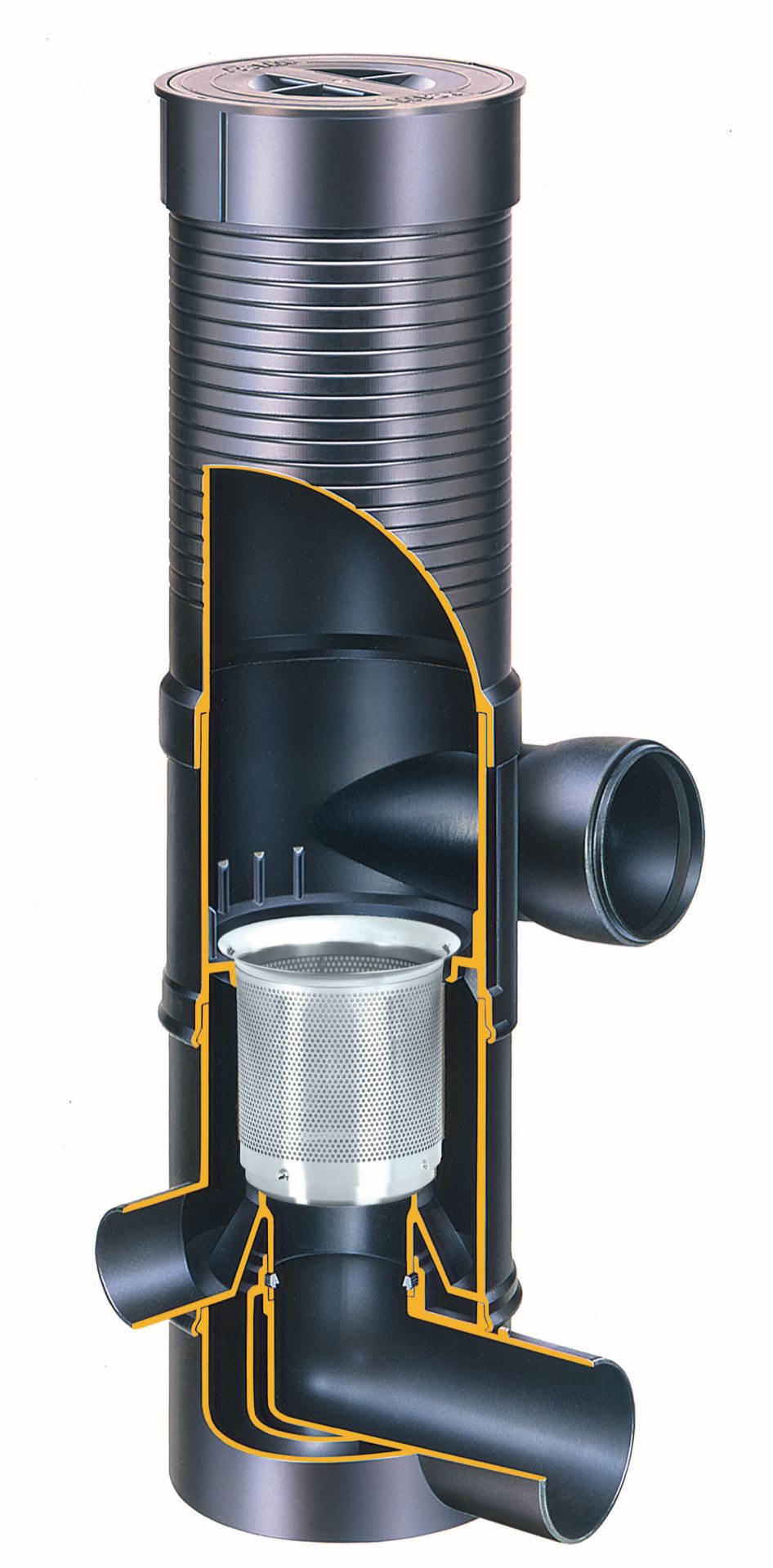 Wirbel-Feinfilter WFF 150 mit Verlängerungsrohr
