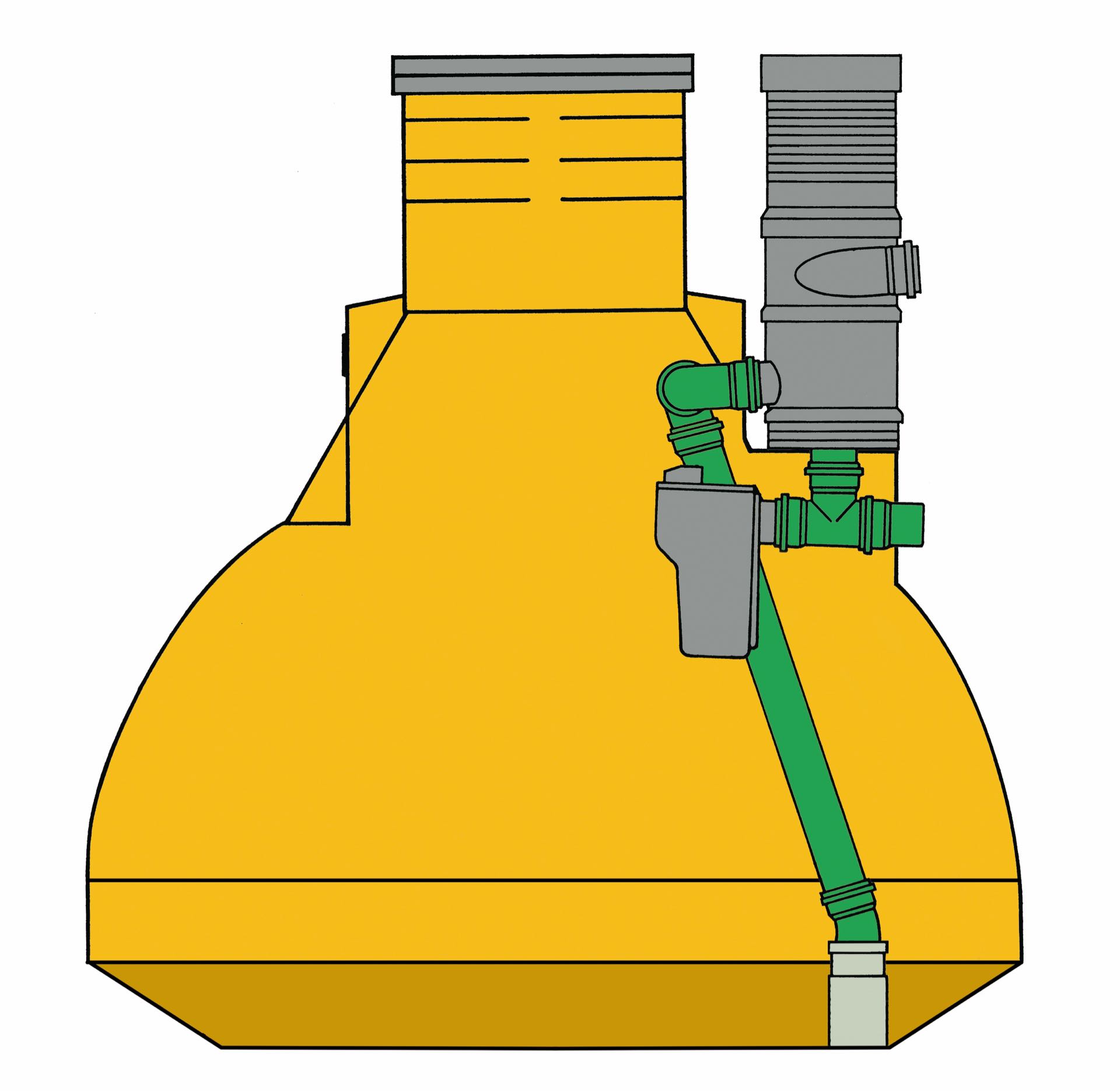 Set di stoccaggio dell'acqua piovana WISY