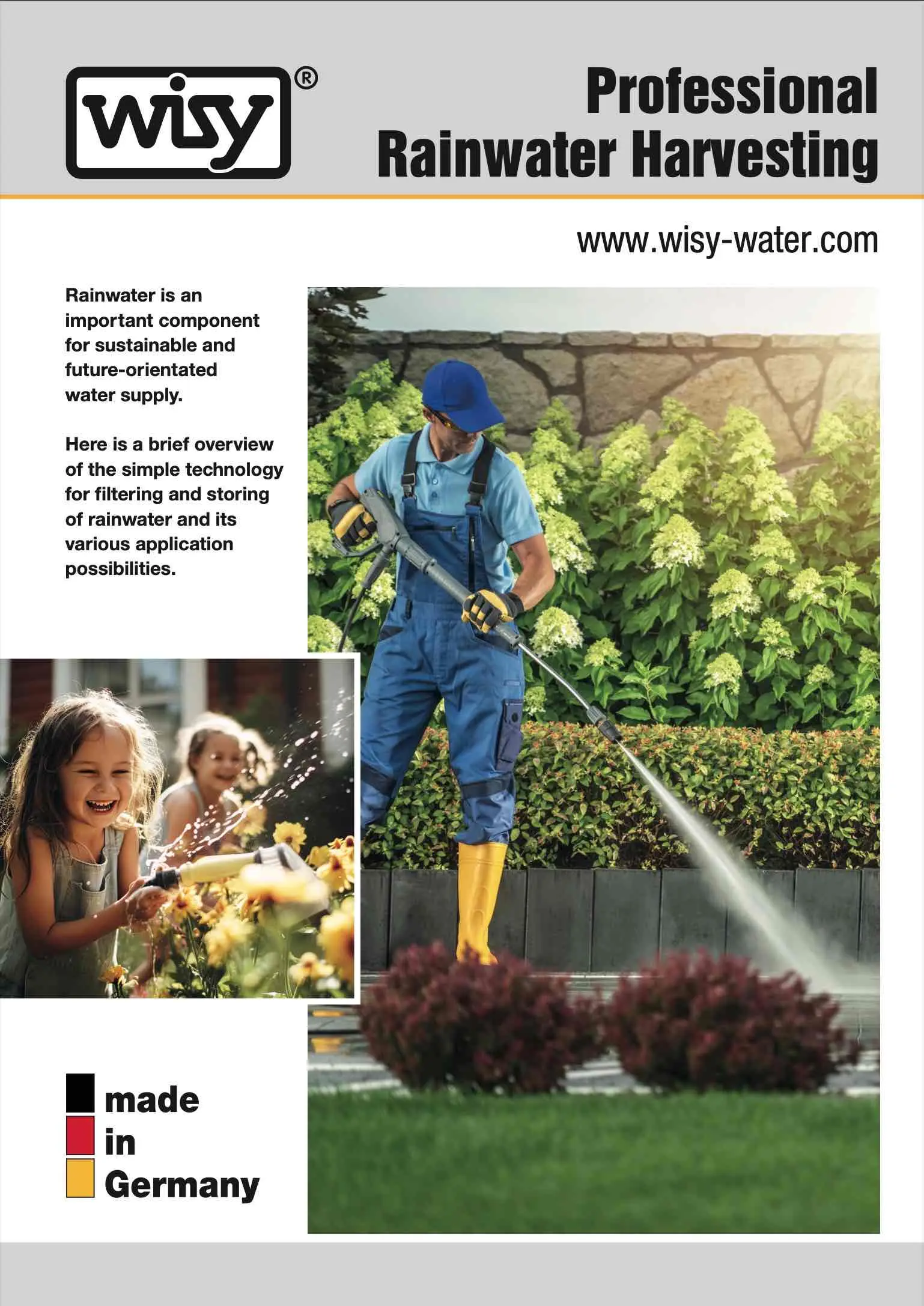 Professional Rainwater Harvesting with WISY Booklet