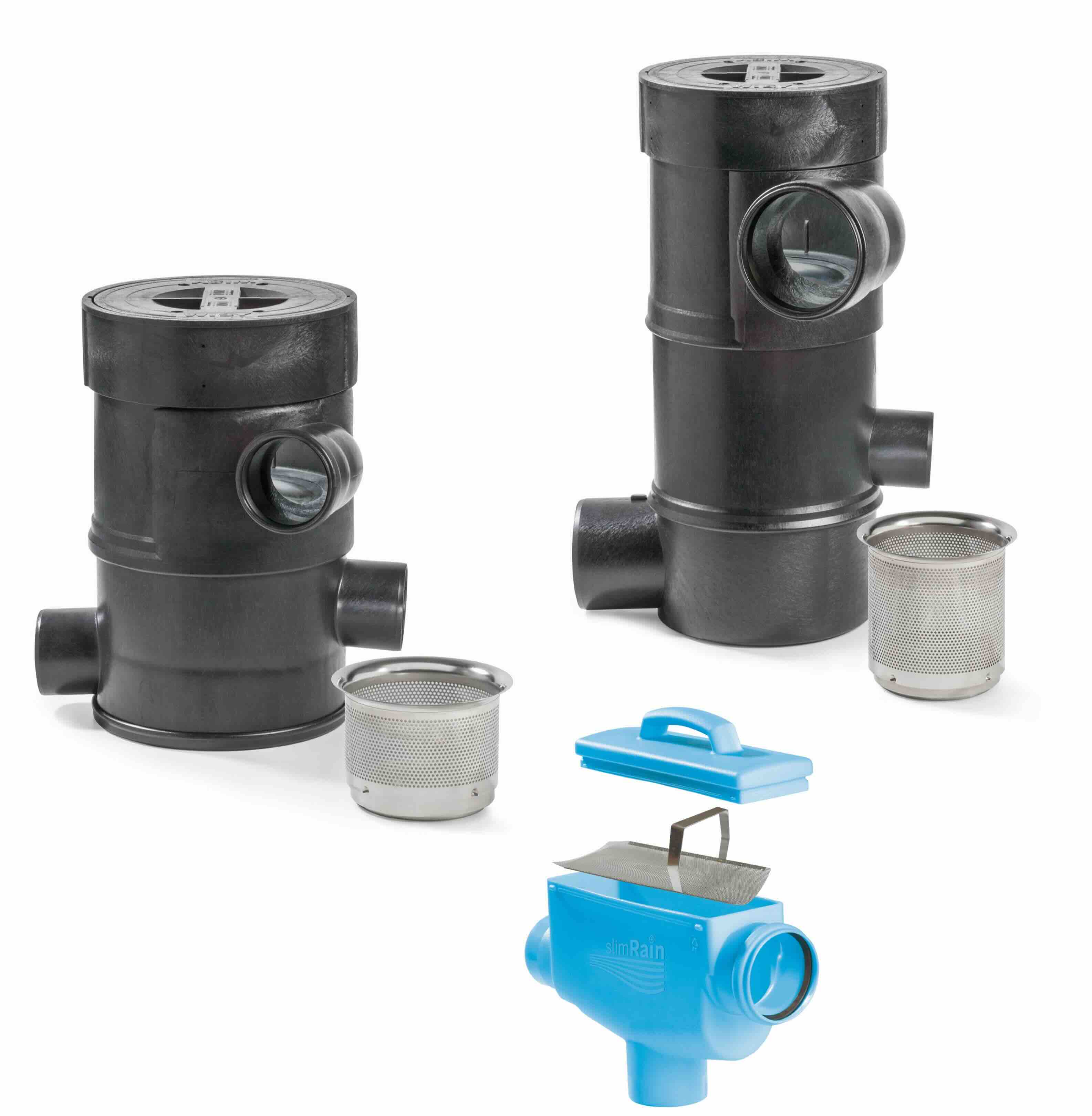 Regenwasserfilter Horizon 100, WFF 100 und WFF 150