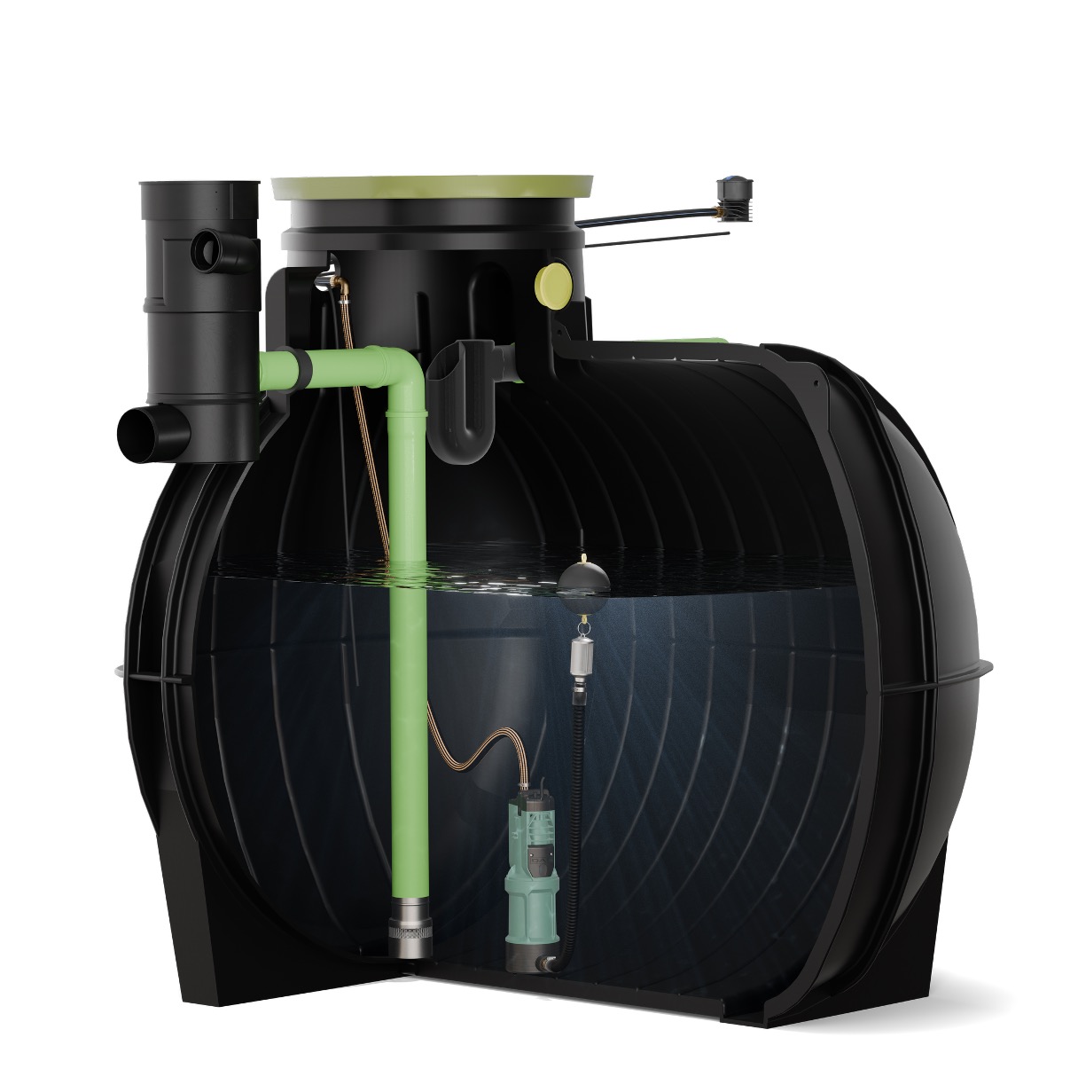 Schnittansicht – WISY 150-Paket, begehbar