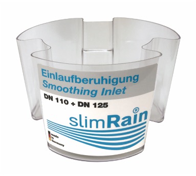 Einlaufberuhigung (SlimRain-Paket)