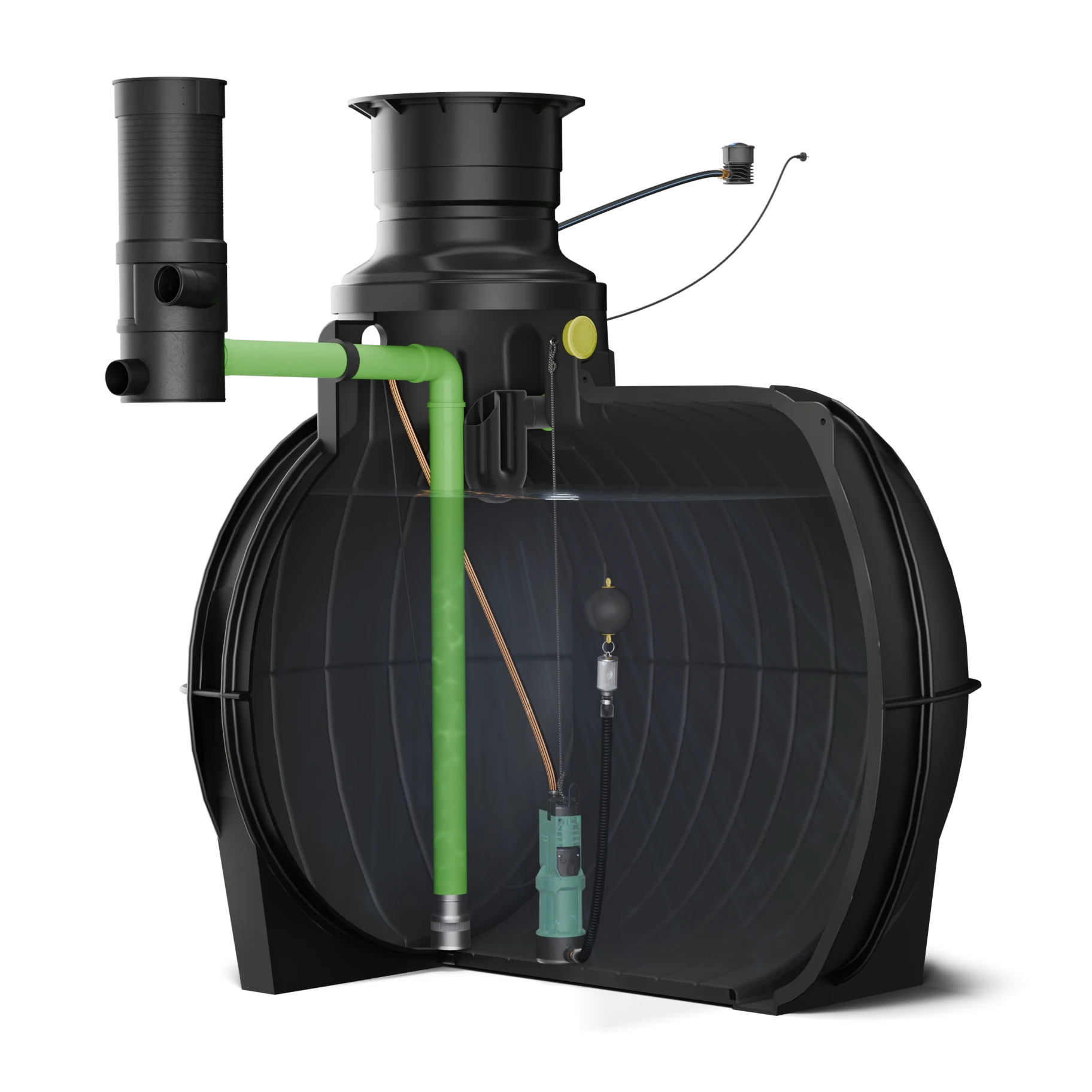 Schnittansicht – WISY 100, PKW-befahrbar