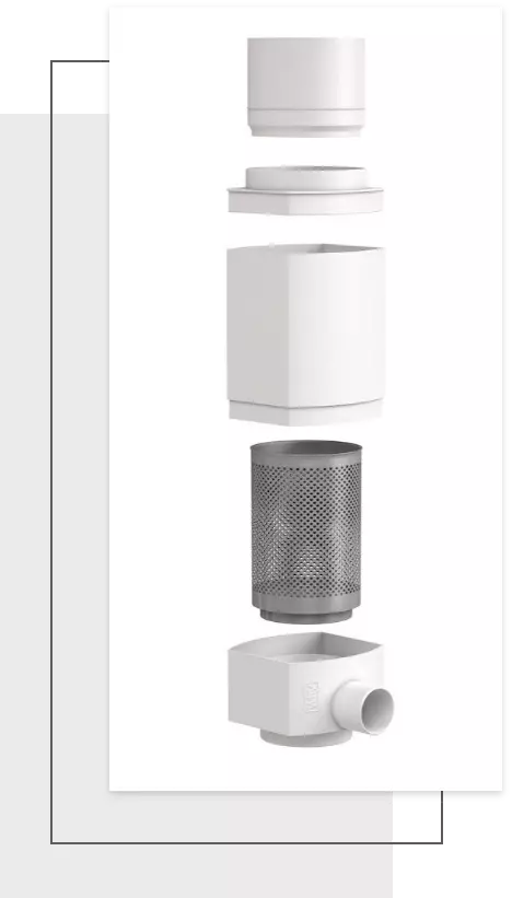 Why can't the rain collector clog up