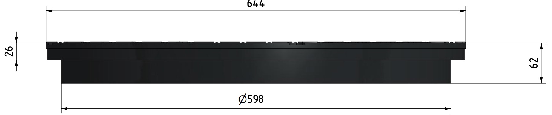 PKW-befahrbare Abdeckung