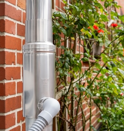 Regenwasserfilter Filtersammler FS von WISY vor Rosenstock Regenwasserfilter Filtersammler FS von WISY vor Rosenstock