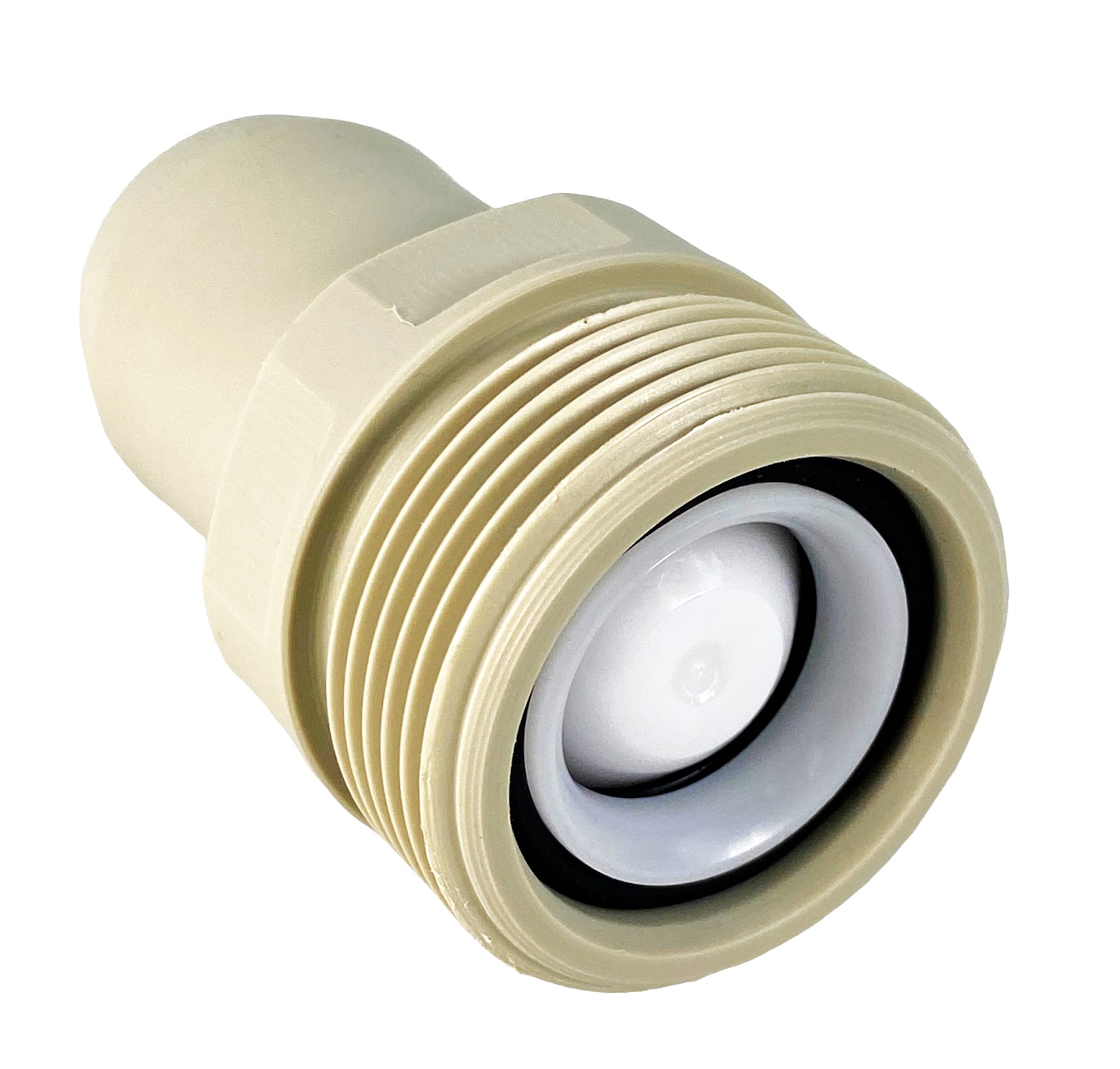 Hose-protecting nozzles optionally with integrated backflow preventer Hose-protecting nozzles optionally with integrated backflow preventer